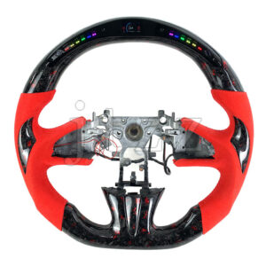 Customizable Carbon Fiber Steering Wheel Suitable for Personalized Style of Infiniti Q50 Series Red Hot Selling Automotive Parts