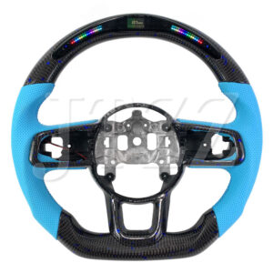 2018-2025 for Jeep Wrangler Gladiator Avenger Rubicon Sahara Sports LED Customization Carbon Fiber Car Steering Wheel Interior