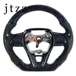 Luxury Carbon Fiber Steering Wheel for Toyota Corolla Sports Customization Forged Carbon Fiber Car Steering Wheel Interior